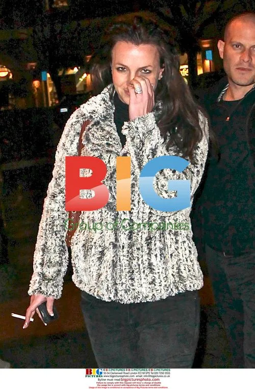 Britney Spears Caught Smoking on Date