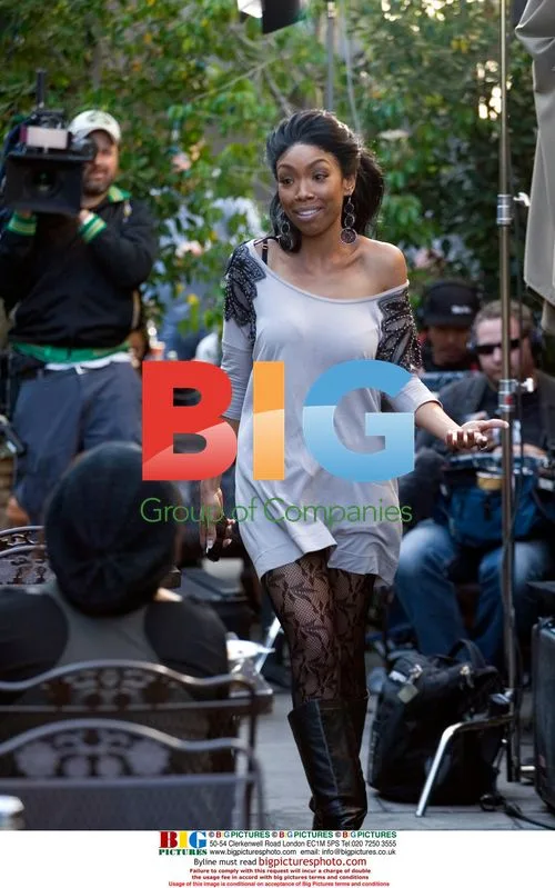 Brandy Filming Reality Show in LA