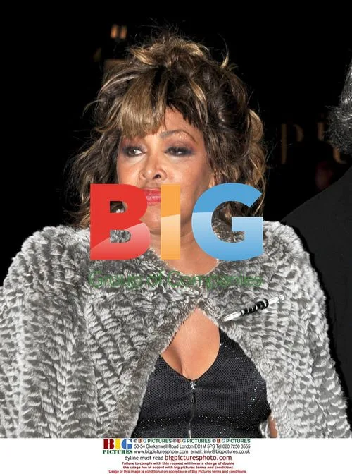 Tina Turner at Armani Fashion Show