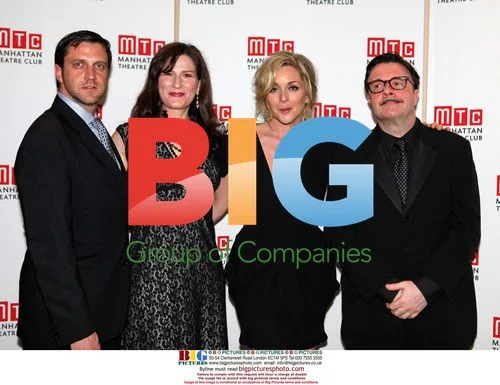 Raul Esparza, Ana Gasteyer, Jane Krakowski and Nathan Lane at MTC Benefit