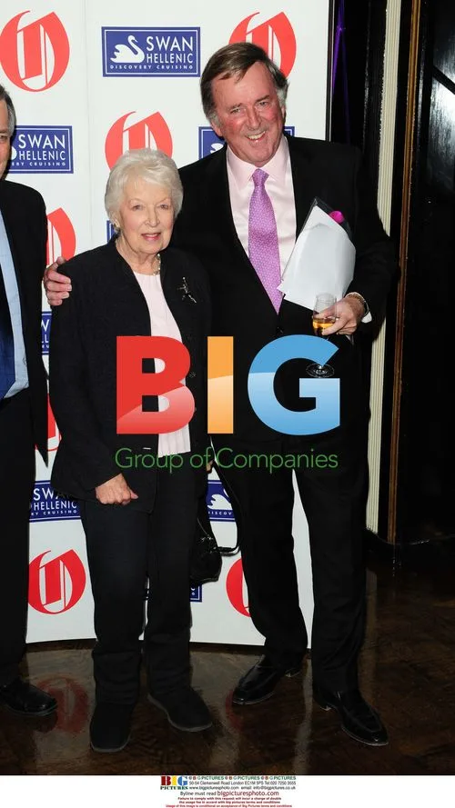 Terry Wogan and June Whitfield at Oldie Awards