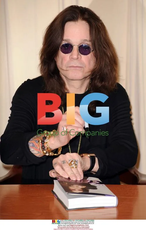 Ozzy Osbourne Promotes Book