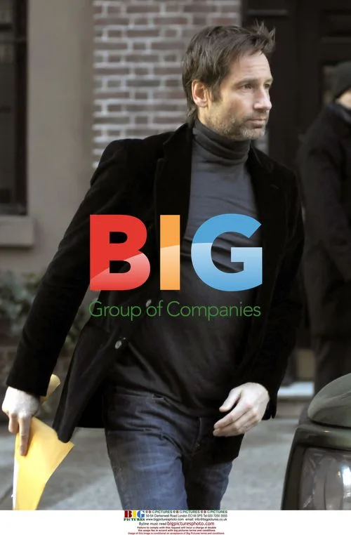 David Duchovny Heads to TV Interview