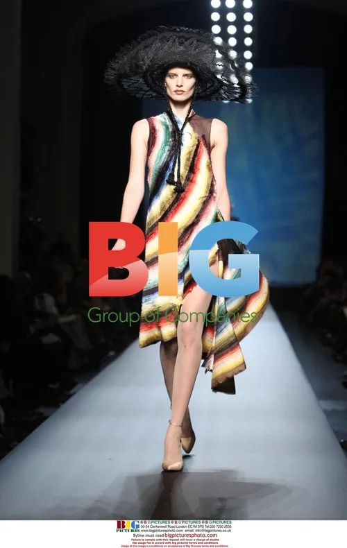 Arielle Dombasle for Jean Paul Gaultier Fashion Show