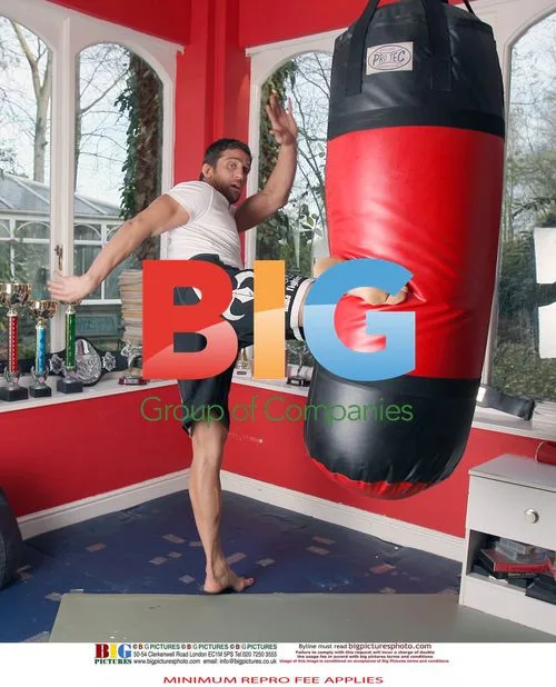 Alex Reid Training in Gym