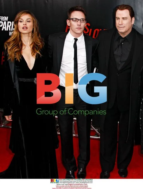 Kasia Smutniak, Rhys Meyers, Travolta at 'From Paris With Love' Premiere