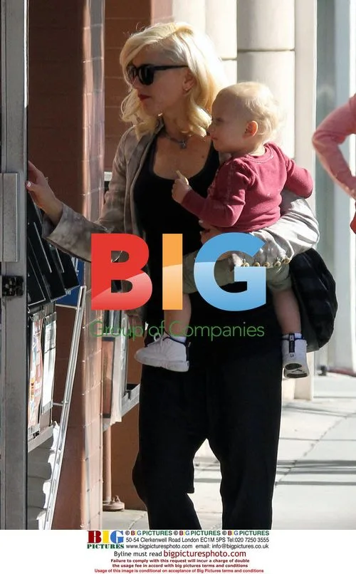 Gwen Stefani with Sons in Beverly Hills