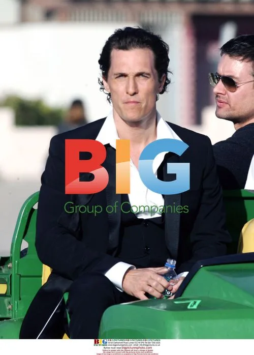 Matthew McConaughey on Dolce & Gabbana set