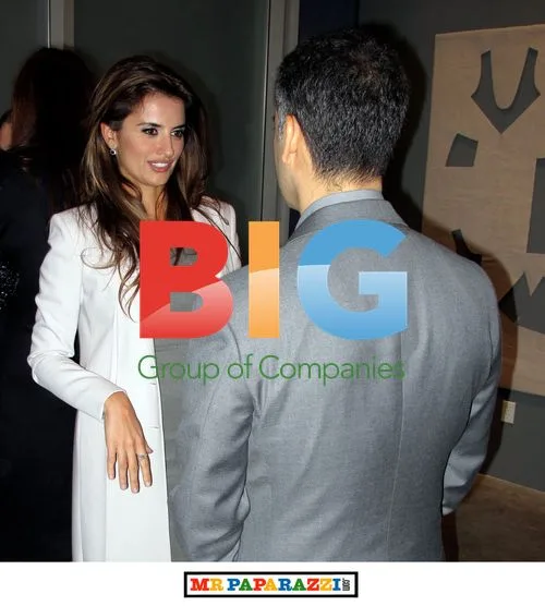 Penelope Cruz and Francisco Costa at Calvin Klein Event