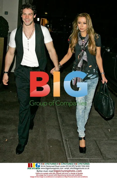 Una Healy and Ben Foden in London