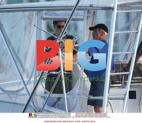 Prince Harry Fishing in Caribbean