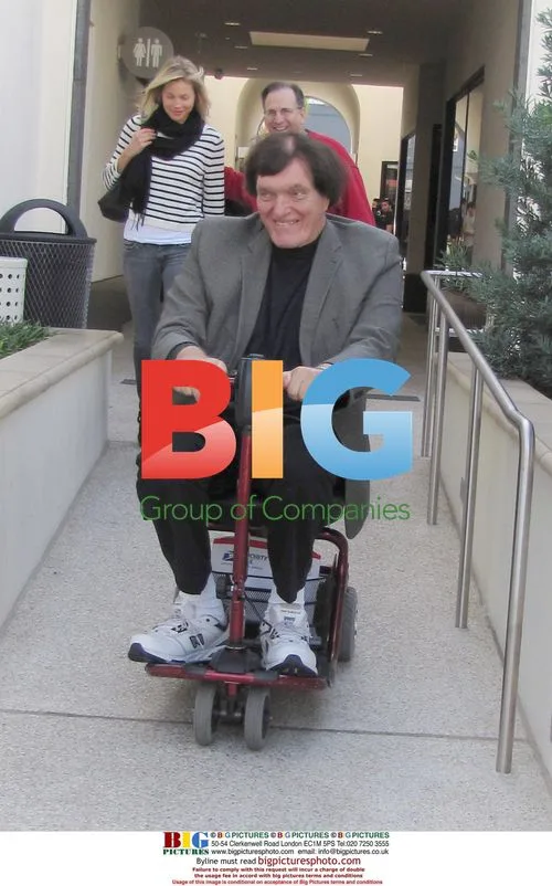 James Bond villain Jaws rides scooter in Beverly Hills