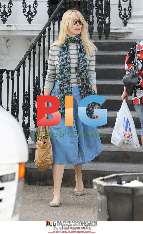 Celebrities on School Run