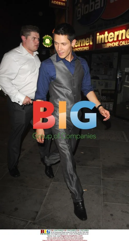 Twilight actor Alex Meraz at Boujis in London