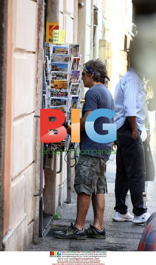 Ben Stiller and Family in Rome