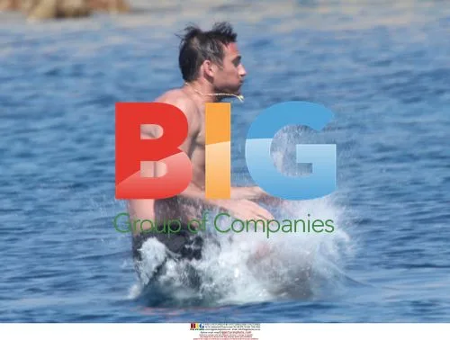 Frank Lampard and Christine Bleakley Boat Swim in Italy