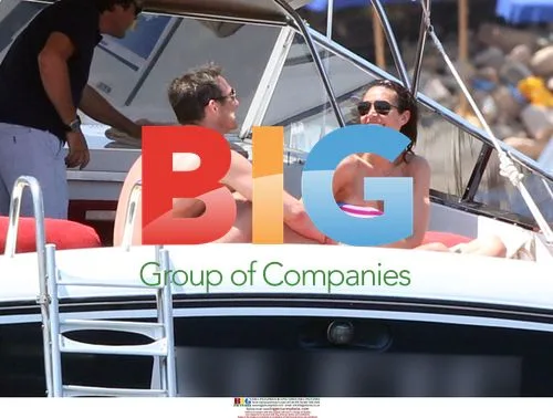 Frank Lampard and Christine Bleakley on Boat in Italy