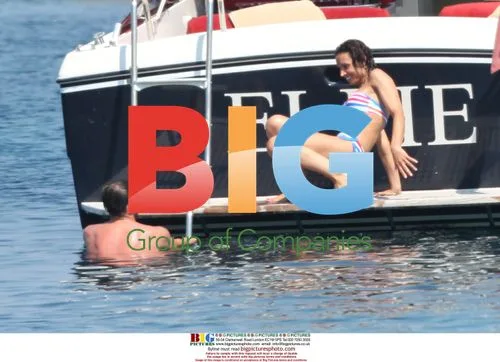 Frank Lampard and Christine Bleakley in Italy