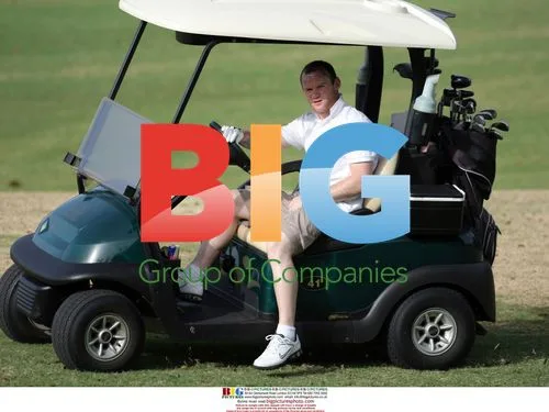 Wayne Rooney Golfing in Barbados