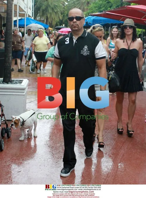 Ice T and Coco Lunch in Miami