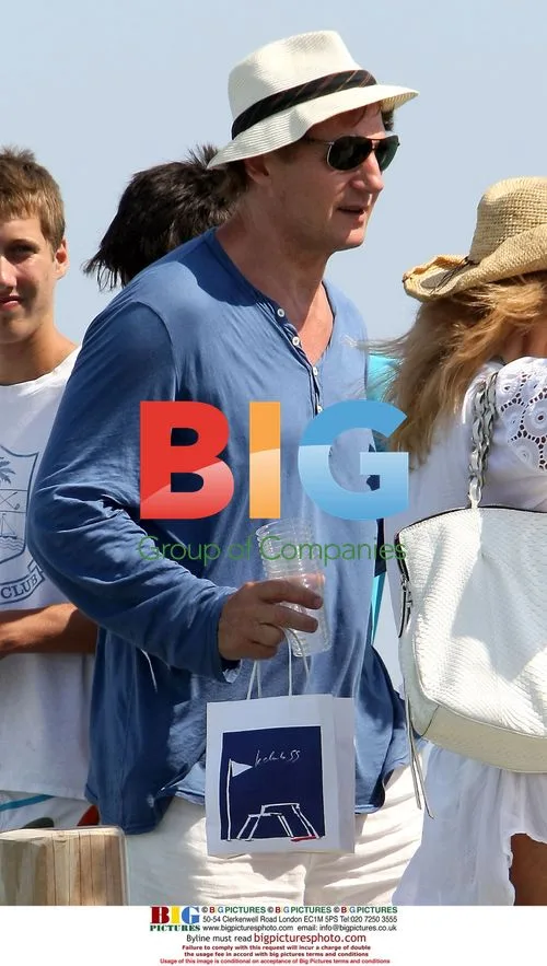 Liam Neeson in Saint Tropez