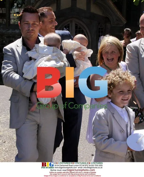 Gay Couple Christens Twins