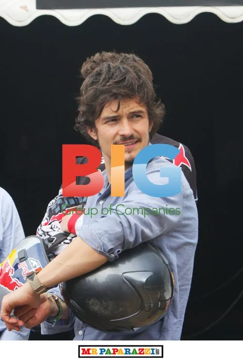 Orlando Bloom at Goodwood Festival