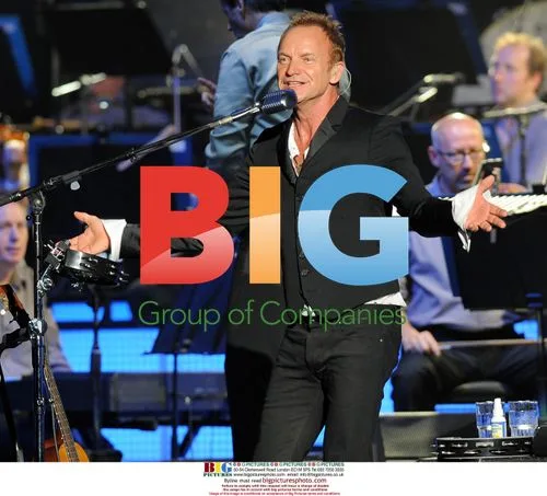 Sting performs with Royal Philharmonic Orchestra