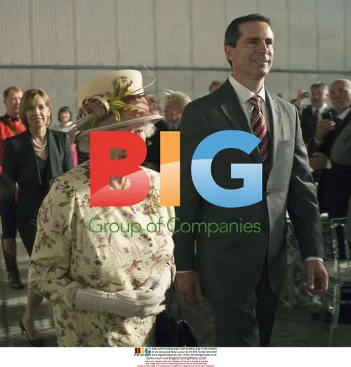 Queen Elizabeth Visits Pinewood Toronto Studios