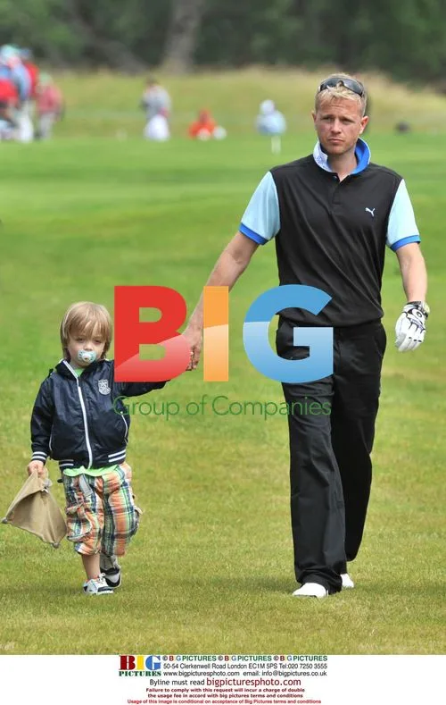 Nicky Byrne at Pro-Am in Ireland
