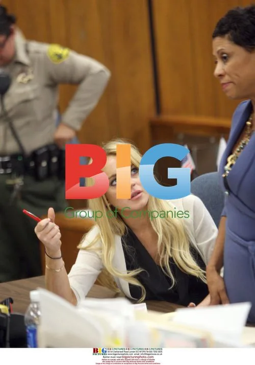 Lindsay Lohan Leaves Court