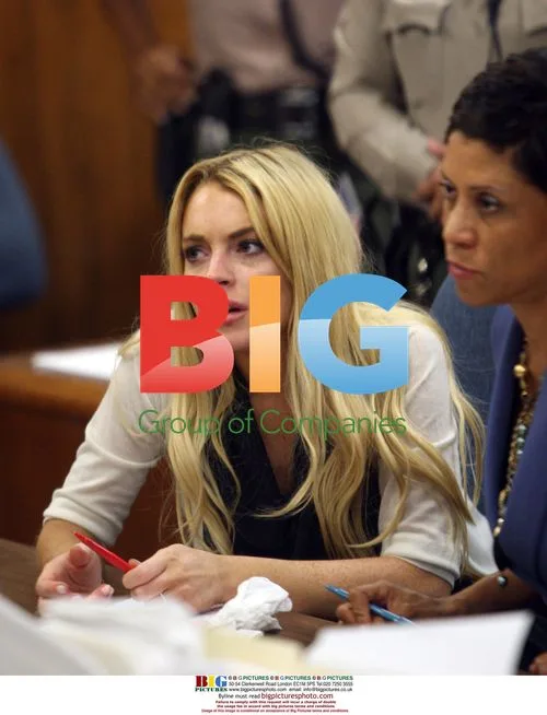 Lindsay Lohan in Court for Probation Hearing