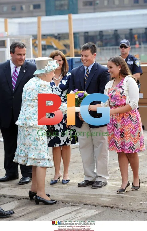 Queen Elizabeth II at Ground Zero