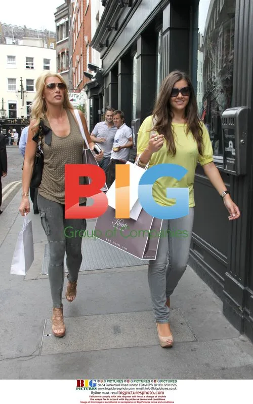 Maddy Ford and Imogen Thomas at Kuati Boutique launch