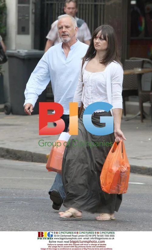 David Essex and Susan Hallam-Wright shopping