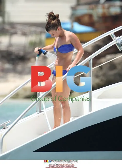 Rooney Couple in Barbados