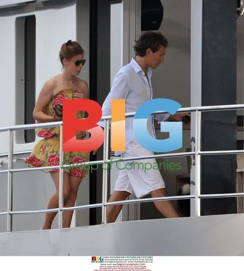 Princess Beatrice on Boat