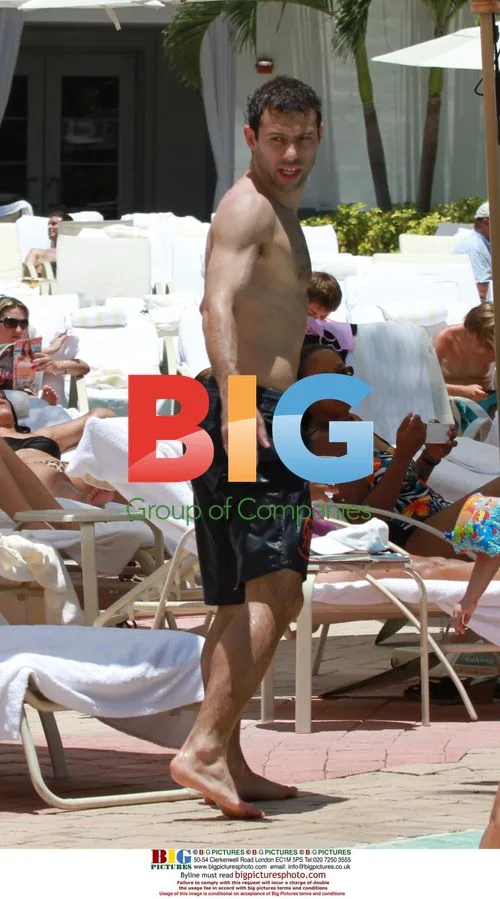 Javier Mascherano with family in Miami