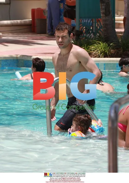 Javier Mascherano with Family in Miami