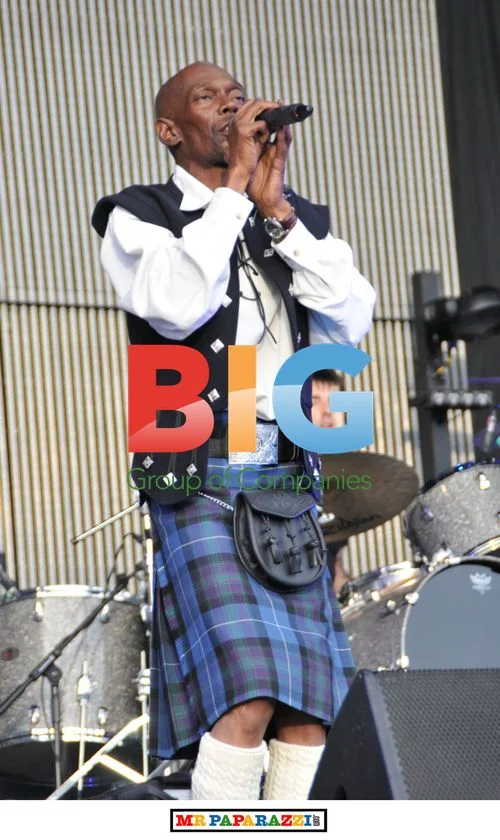 Faithless Performer Maxi Jazz at T In The Park