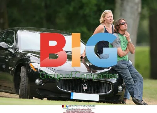Jodie Kidd & Andrea Vianni at Polo Match