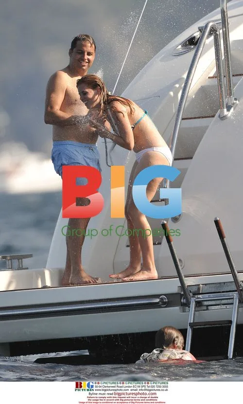 Princess Beatrice and Dave Clarke on Yacht