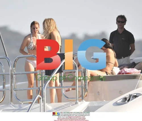 Princess Beatrice on Yacht in Saint Tropez