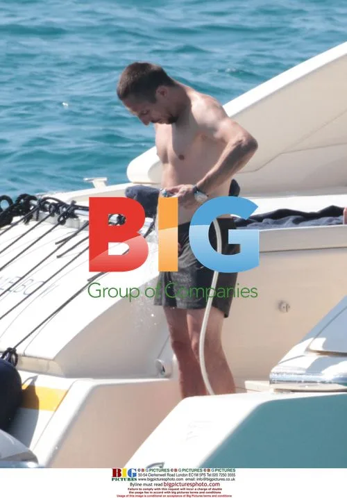 Franck Ribery relaxes with family in Spain