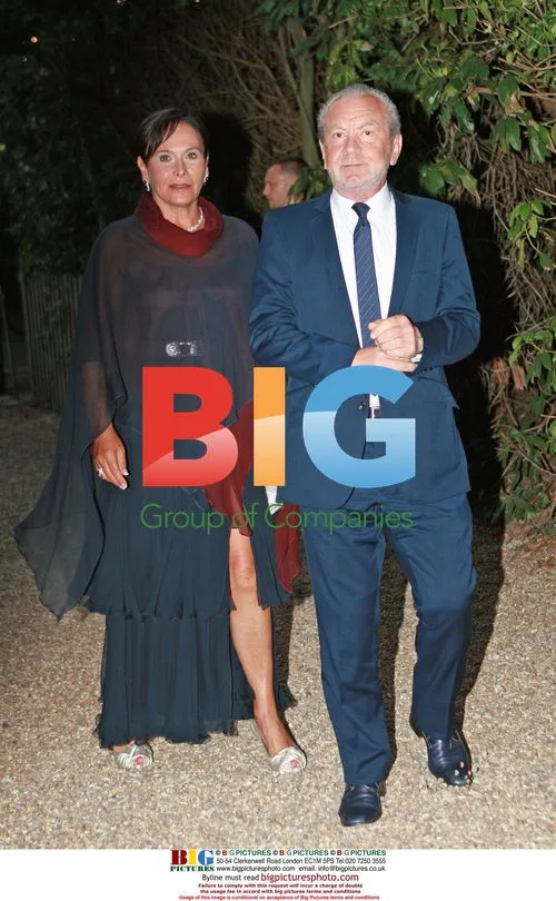 Guests at Piers Morgan's post wedding party