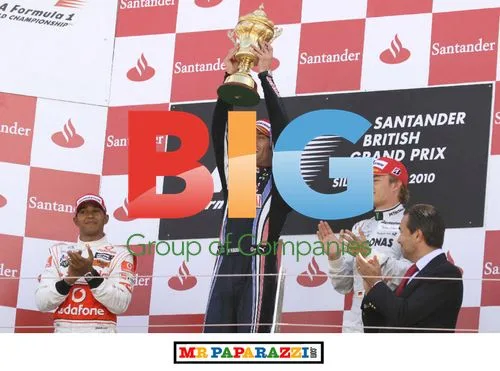 Celebrities at British Grand Prix