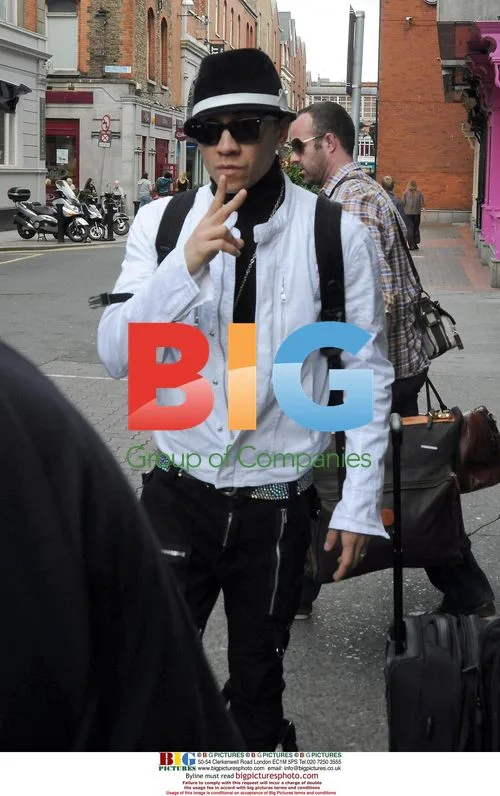 Jared Leto and Taboo leave Dublin hotel