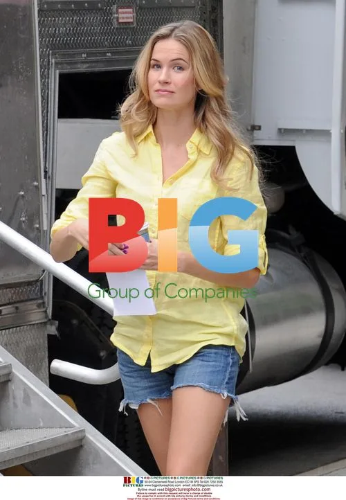 Alice Callahan on 'Gossip Girl' Set