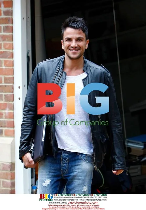 Peter Andre Seen in Surrey, UK