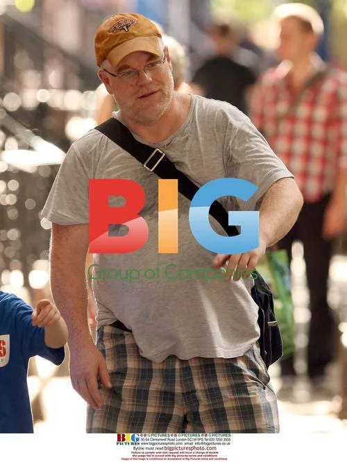 Philip Seymour Hoffman and Son in NYC